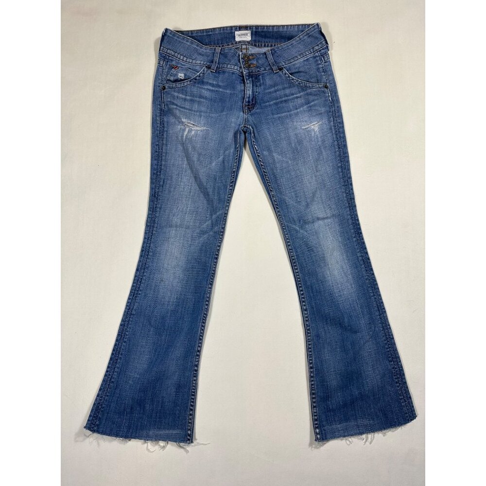 Hudson Jeans Women's 28 Boot Cut Flap Pocket USA